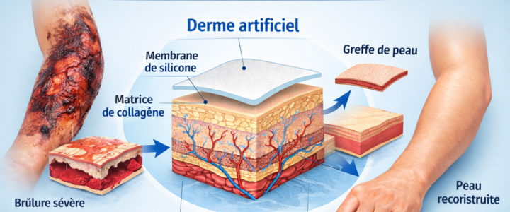 Reconstruction cutanée après brûlure sévère : l’apport du derme artificiel avec le Dr Ramy Ben Salah