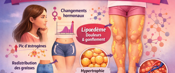 Lipœdème et hormones : pourquoi la puberté est-elle une période clé ? Lipœdème et hormones : pourquoi la puberté est-elle une période clé ?