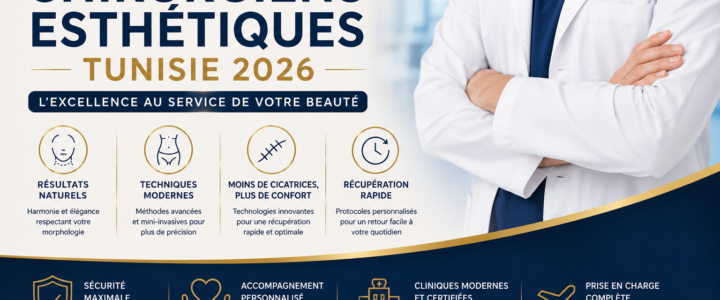 Meilleurs chirurgiens esthétiques Tunisie 2026 : les références de la chirurgie moderne