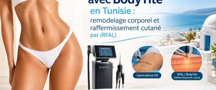 Liposculpture HD avec BodyTite en Tunisie : remodelage corporel et raffermissement cutané par (RFAL) Liposculpture HD avec BodyTite en Tunisie : remodelage corporel et raffermissement cutané par (RFAL)