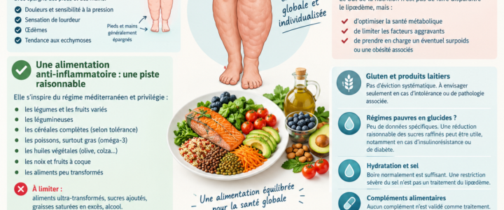 Approches nutritionnelles et lipœdème : que peut-on réellement proposer ?