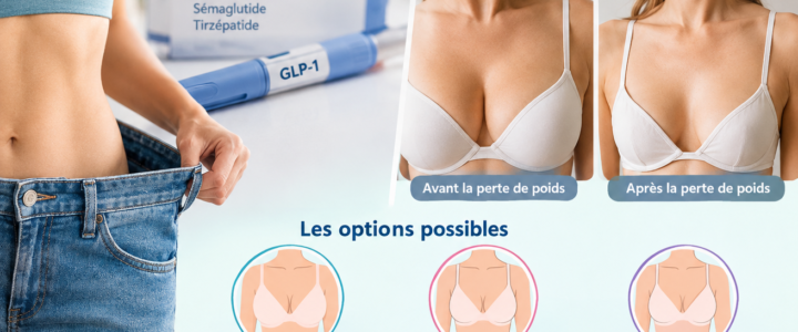 Après une perte de poids avec les GLP-1 : quelle solution pour la poitrine ? Après une perte de poids avec les GLP-1 : quelle solution pour la poitrine ?