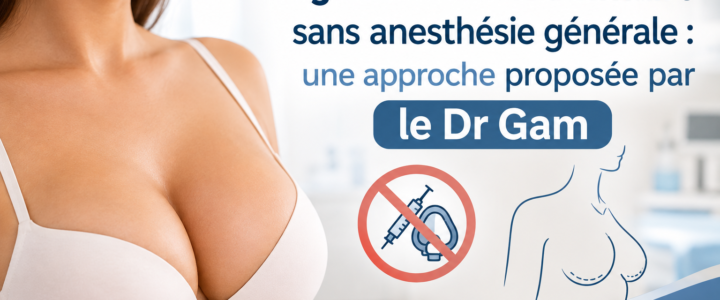 Augmentation mammaire sans anesthésie générale : une approche proposée par le Dr Gam Augmentation mammaire sans anesthésie générale : une approche proposée par le Dr Gam