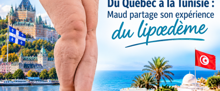 Du Québec à la Tunisie : Maud partage son expérience du lipœdème Du Québec à la Tunisie : Maud partage son expérience du lipœdème